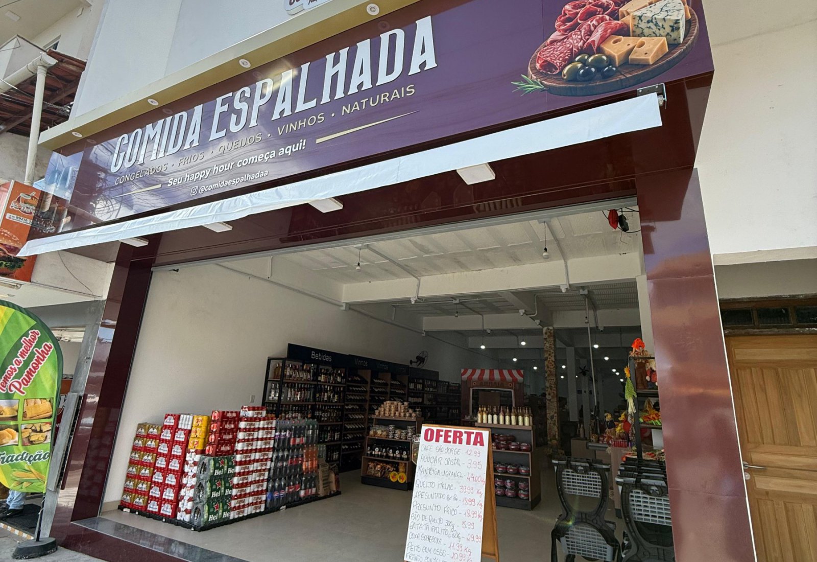 Loja Comida Espalhada