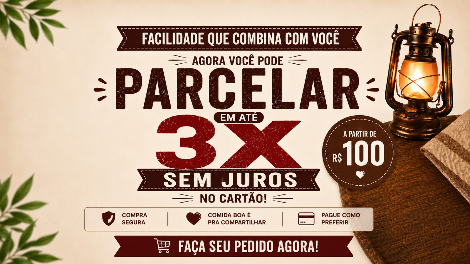Oferta Comida Espalhada